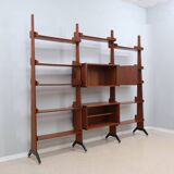 Mid century teak bookcase / shelves AV Arredamenti 1960s