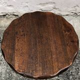 Raw wood coffee table