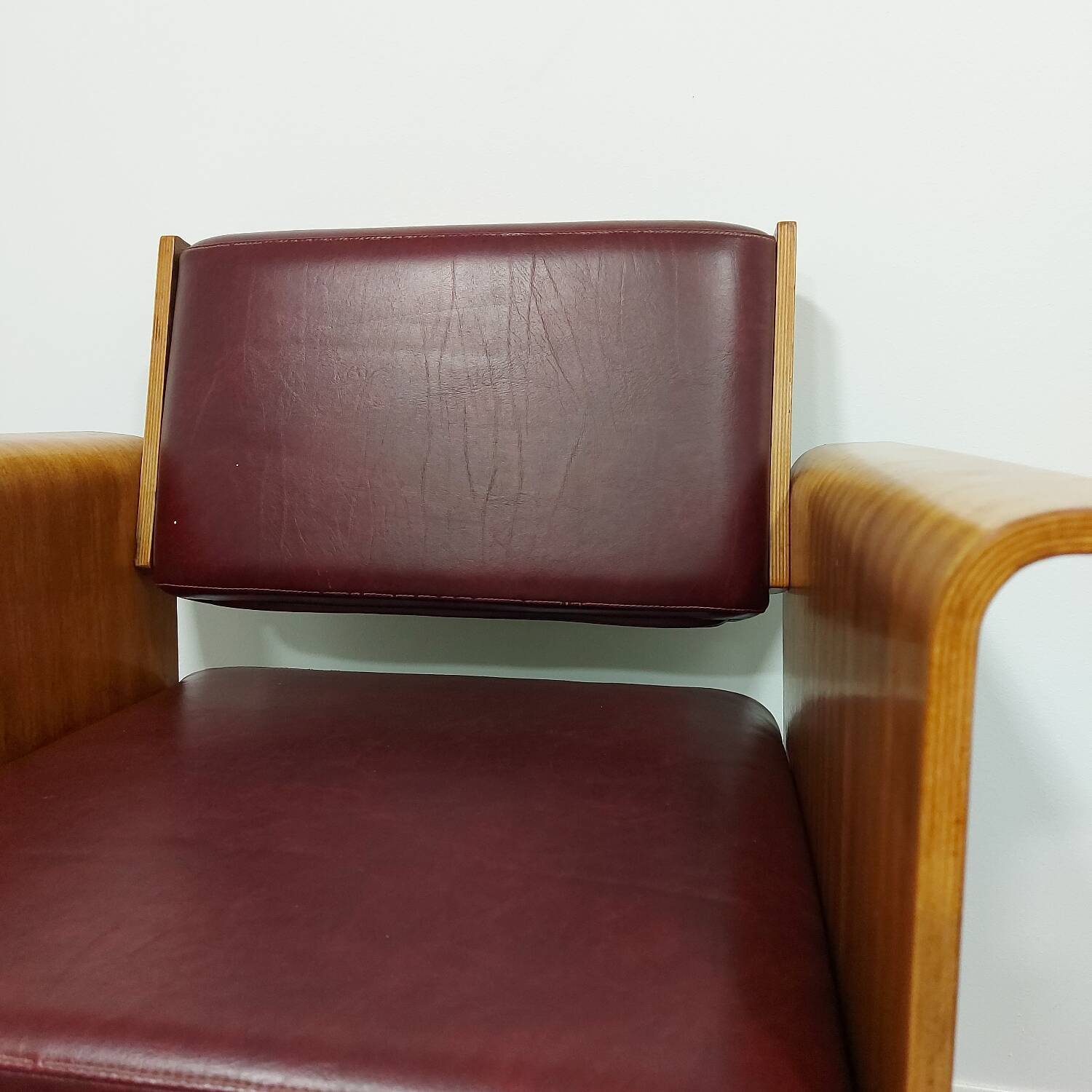 Chaise avec accoudoirs (pivotante), années 1970