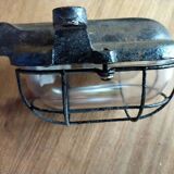 Industrial cast iron wall lights