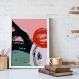 Brushed - Signed A3 print