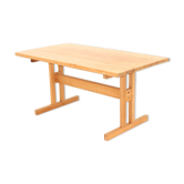 Pine dining table, Schaker modell, Sweden, 1960