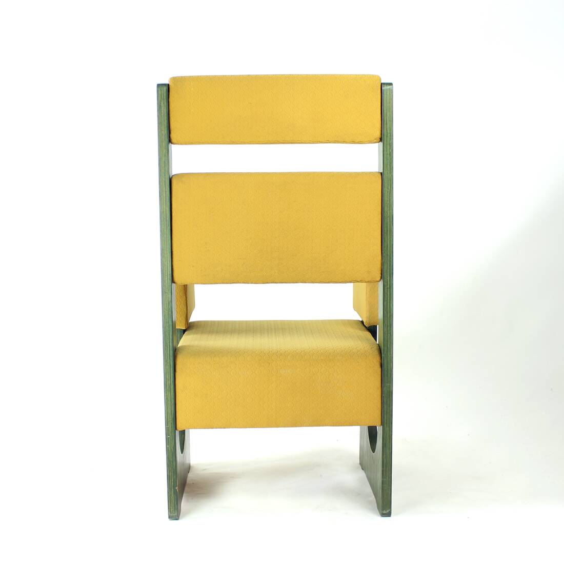Fauteuil trône haut unique, Tchécoslovaquie 1980