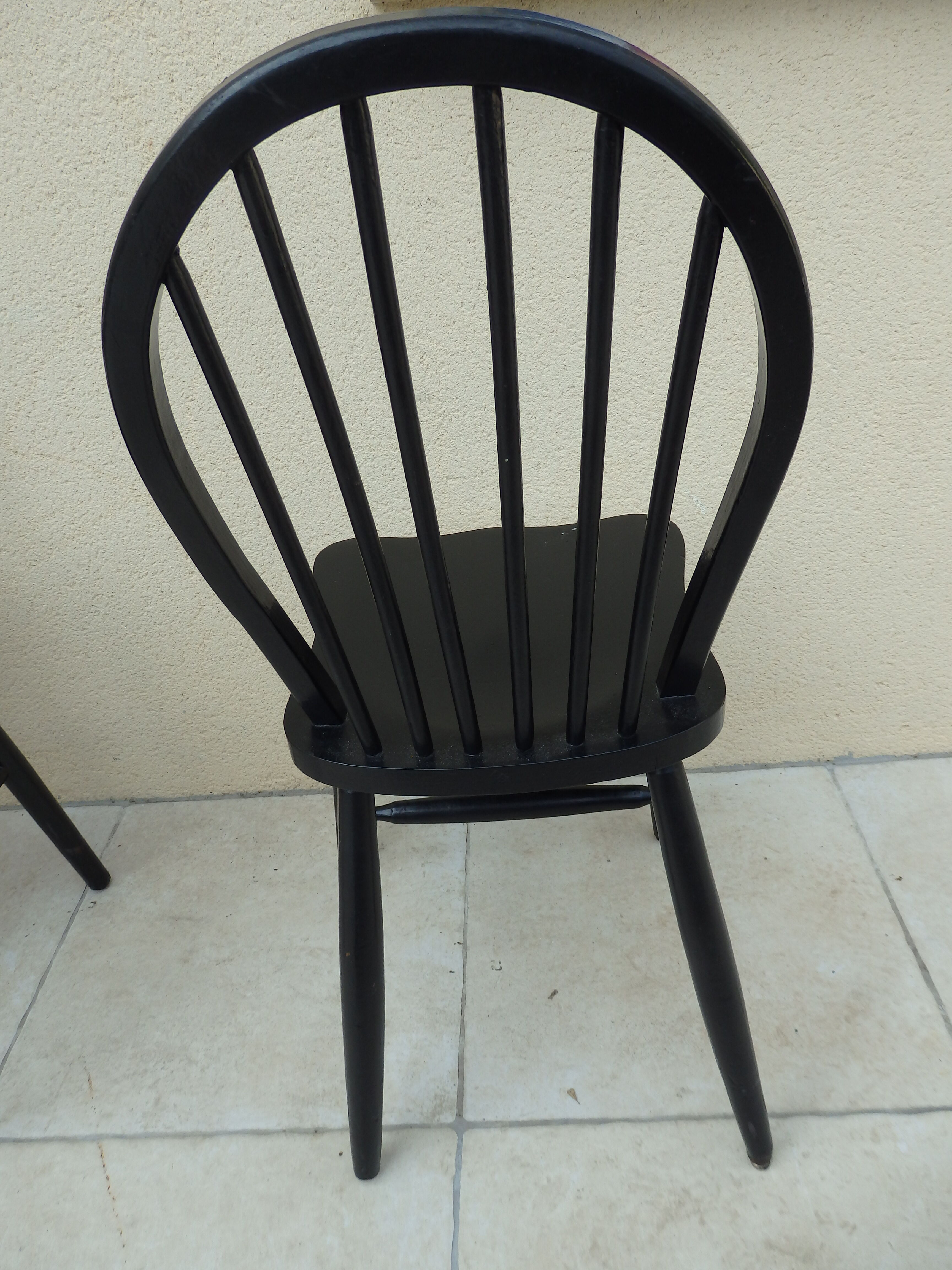 Windsor Chair for Black Vintage Ercol