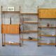 Mid-century modular teak wall unit by john texmon for blindheim mobelfabrik, norway, 1960s
