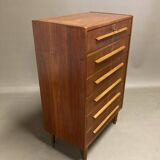 Scandinavian design chest of drawers 1950.