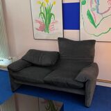 Maralunga sofa 2 seats Cassina edition 80s/90s
