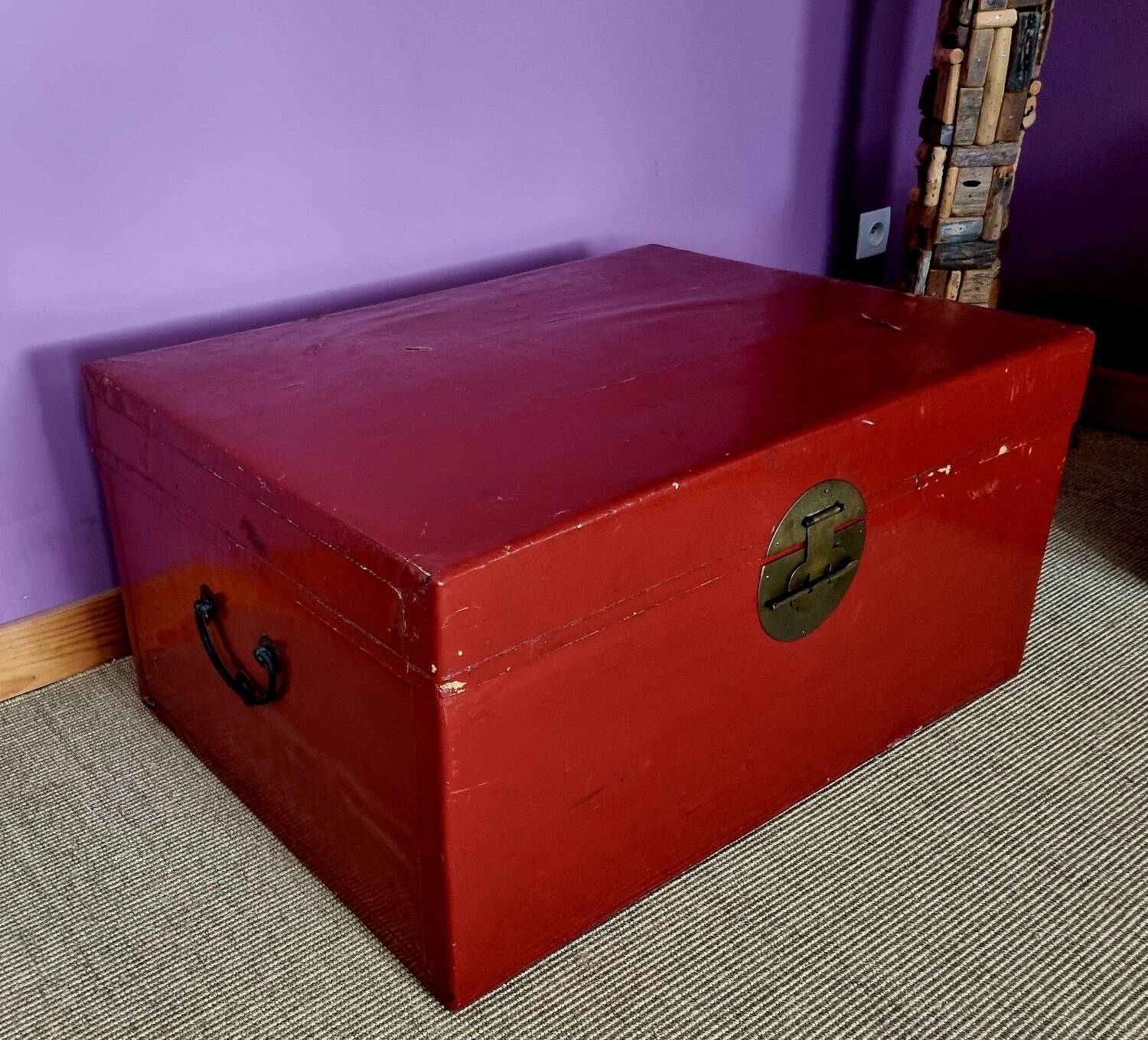 Antique Chinese trunk