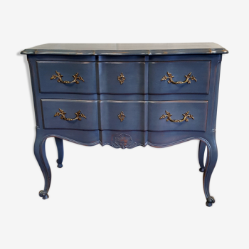 Commode sauteuse de style Louis XV