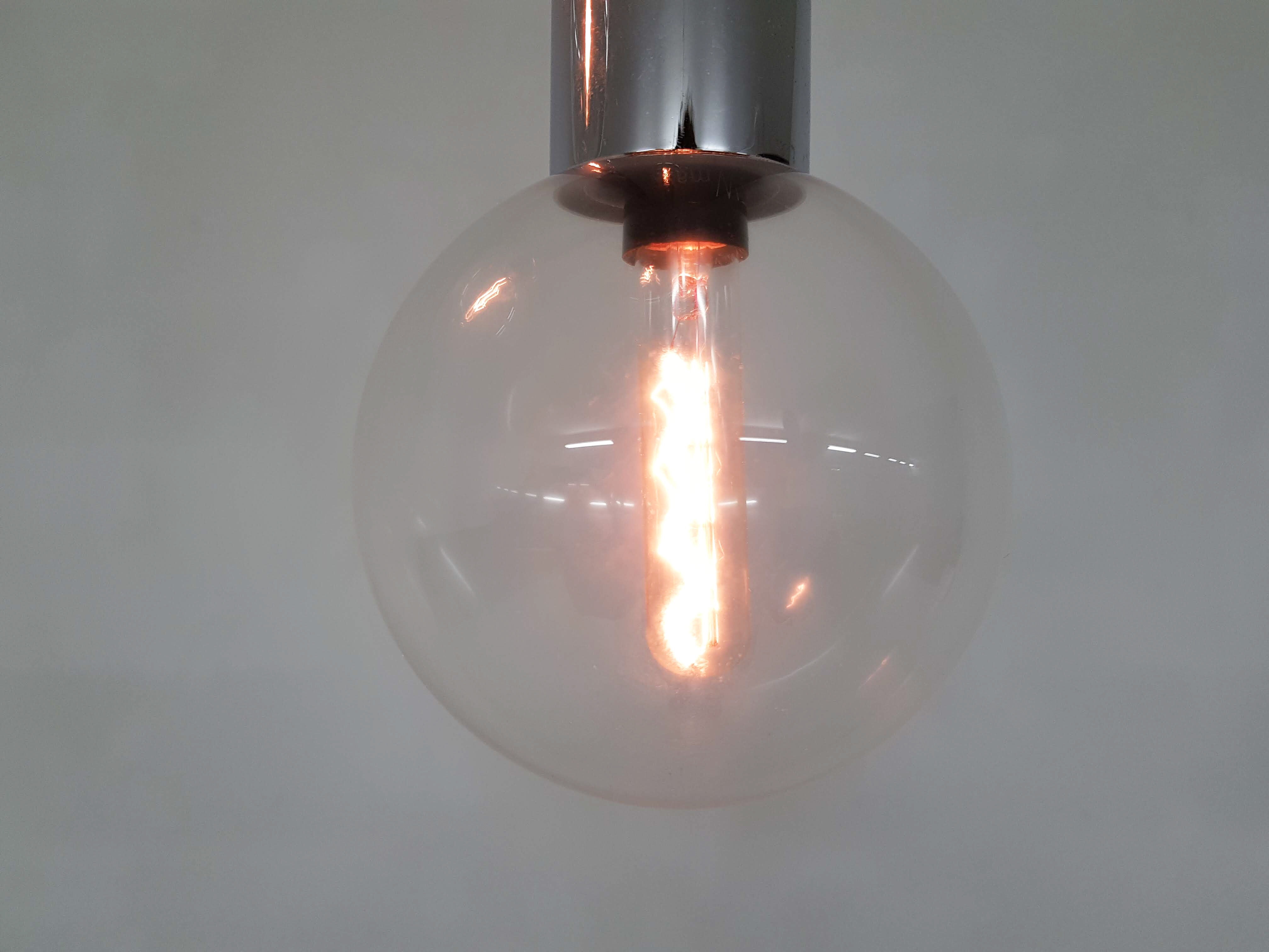 3x globe Pendant light by Staff leuchten, Germany 1960’s