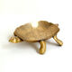 Brass turtle pocket tray