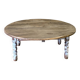 Table basse ovale bois