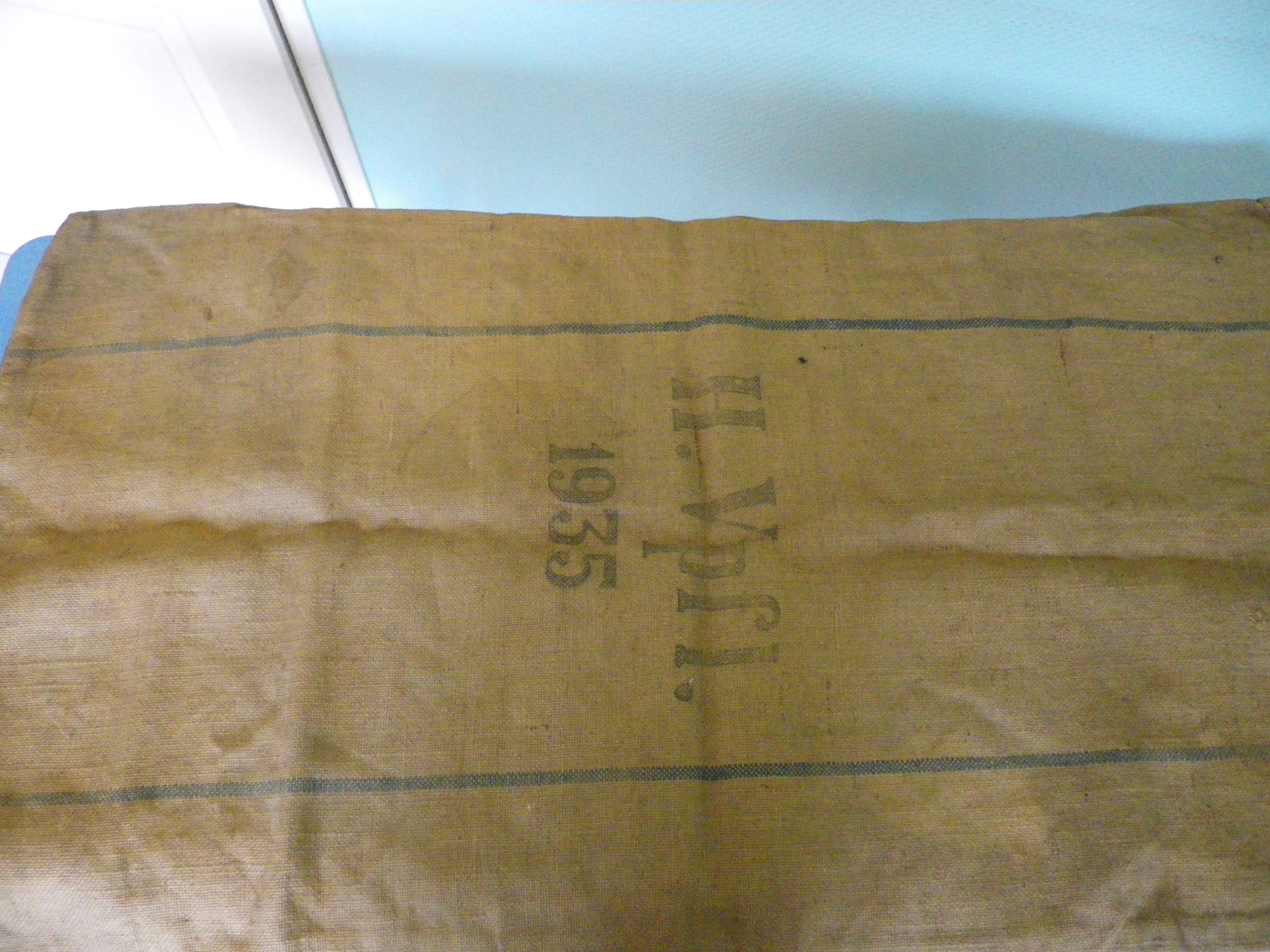 Refueling bag - H.Vpfl. 1935 with national eagle on the back - Collectible - Germany