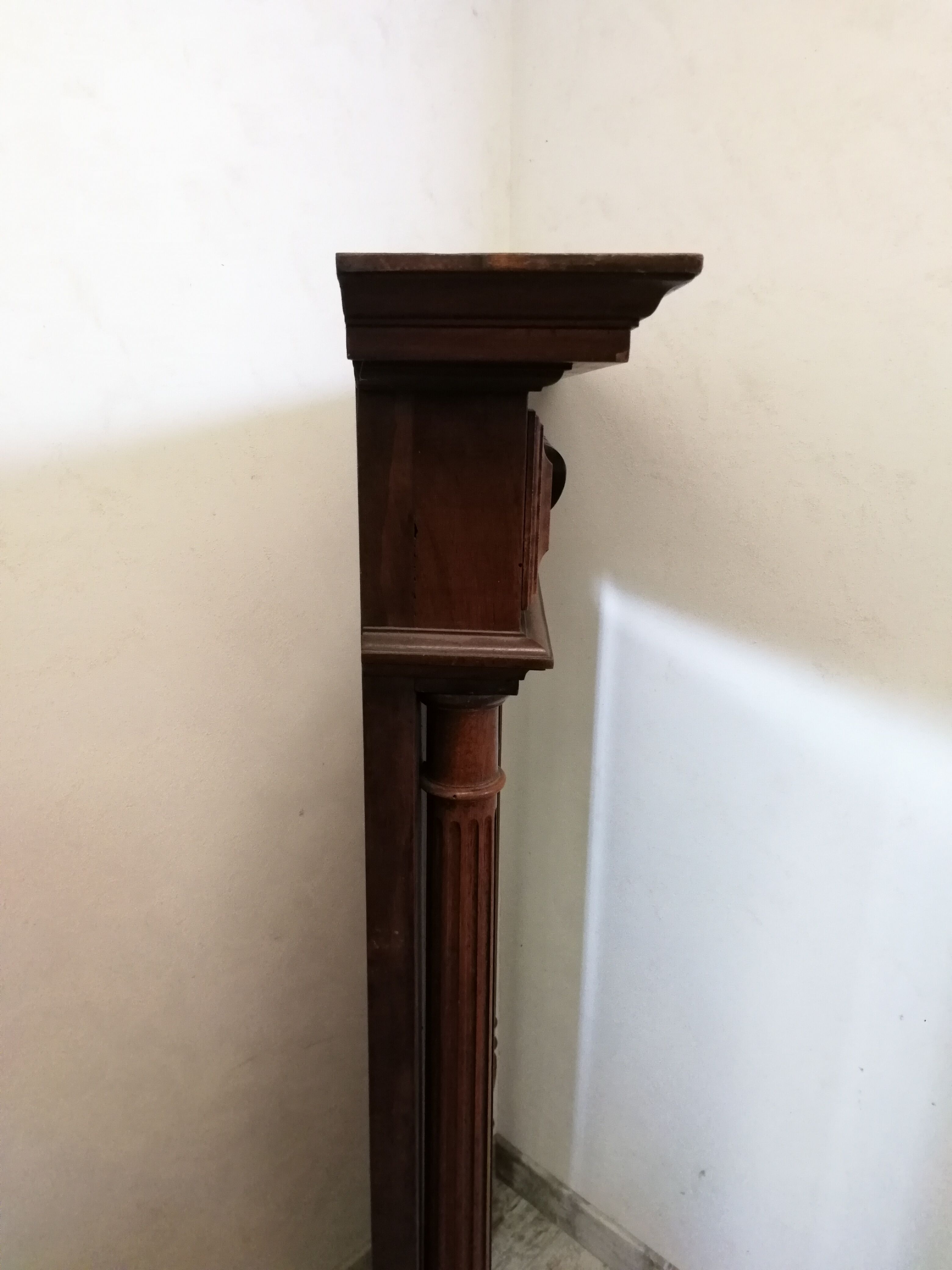 Antique trumeau mirror