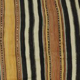 Kilim vintage d’Usak, 243 x 144 cm, laine 100 %, tissé à la main – années 1