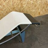 Daybed LC4 Le Corbusier Villa Church special edition deckchair Cassina Linen design 80s