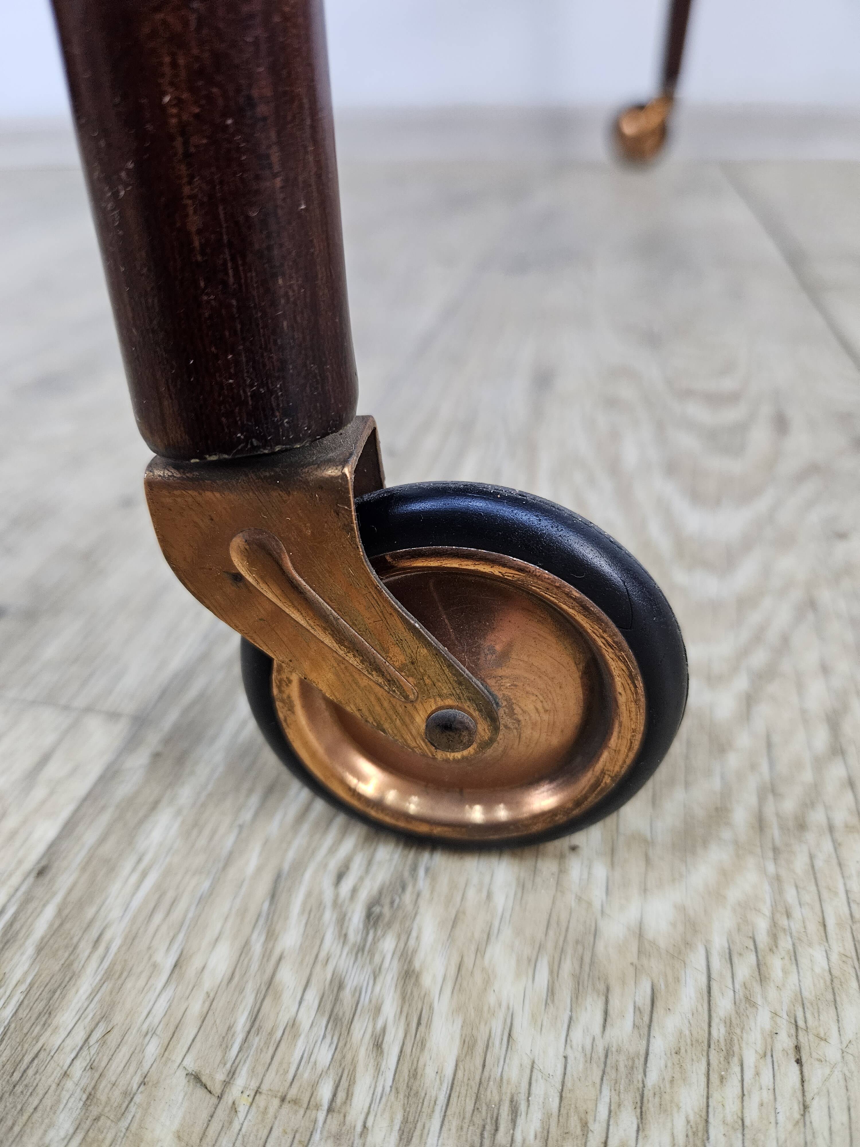Mobile bar table, France, 1960s.