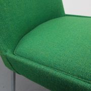 Chaise des années 1960 vert et chrome de Mauser