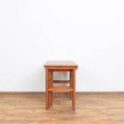 Tables gigognes en teck danois des années 50, ensemble de 3