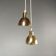 Hans-Agne Jakobsson Perforated Brass Pendants Pair for Markaryd 1960