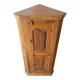 Rustic low corner unit, French artisanal work