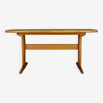 Table en frêne, design danois, années 1960, fabricant : Skovby