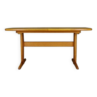 Table en frêne, design danois, années 1960, fabricant : Skovby