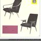 Paire de fauteuils 6953 de Jaroslav Smidek