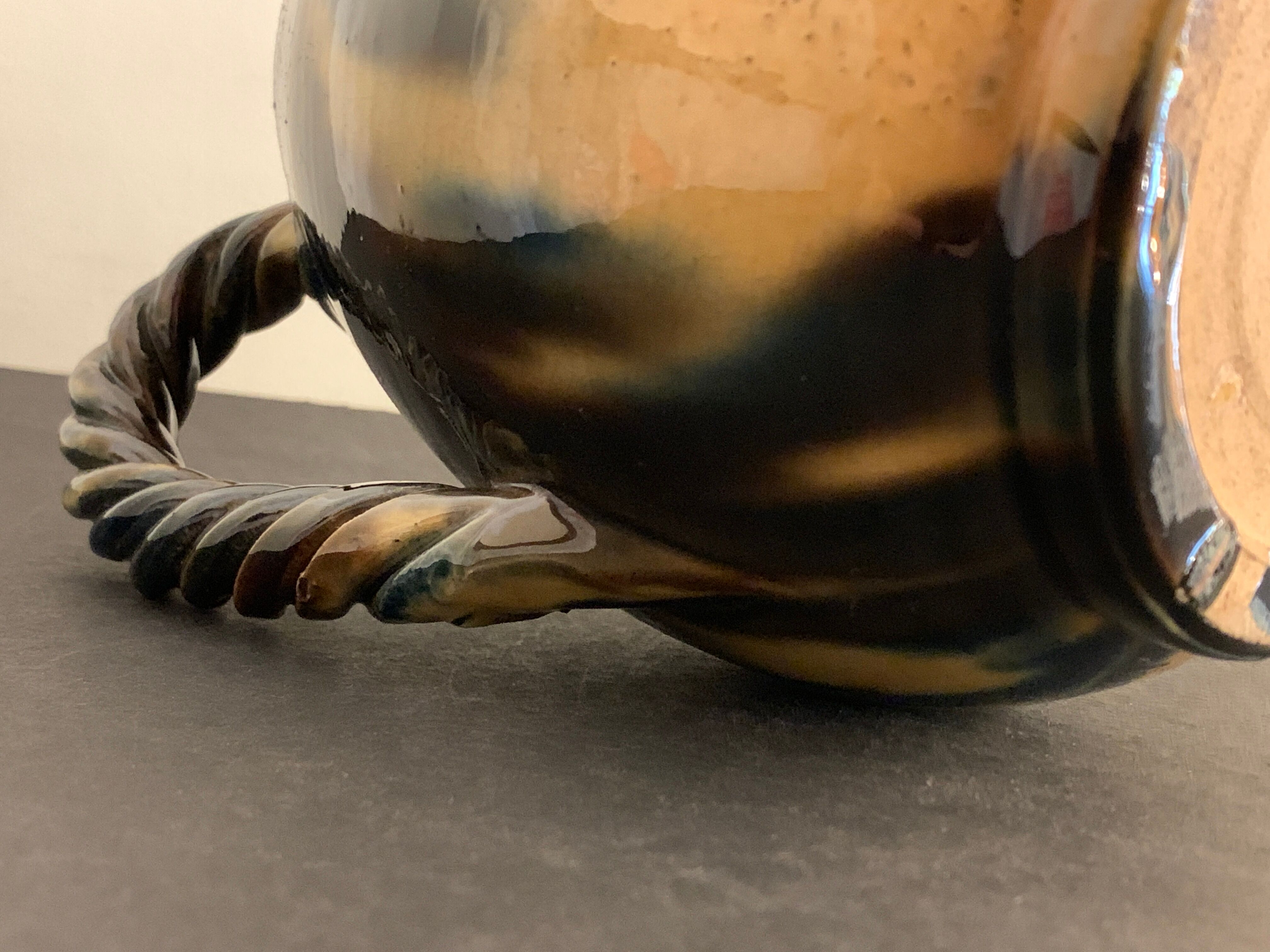 Ceramic pitcher, FPP Vallauris, 1960