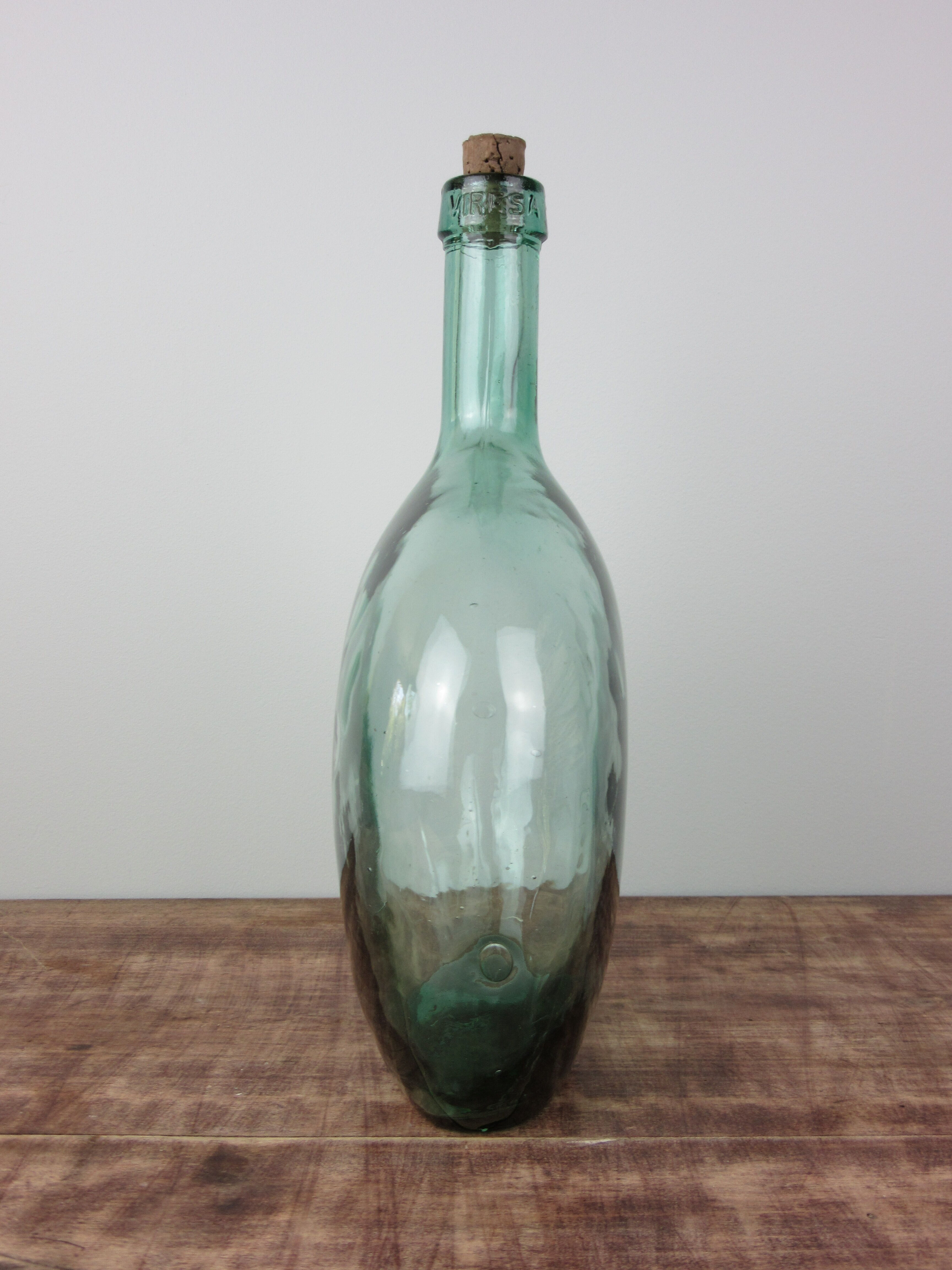 Old glass bottle