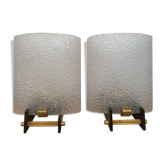 Pair of wall sconces in 1950s