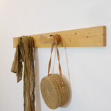 Charlotte Perriand, solid pine coat rack, 104 cm.