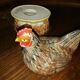 Terrine earthenware hen