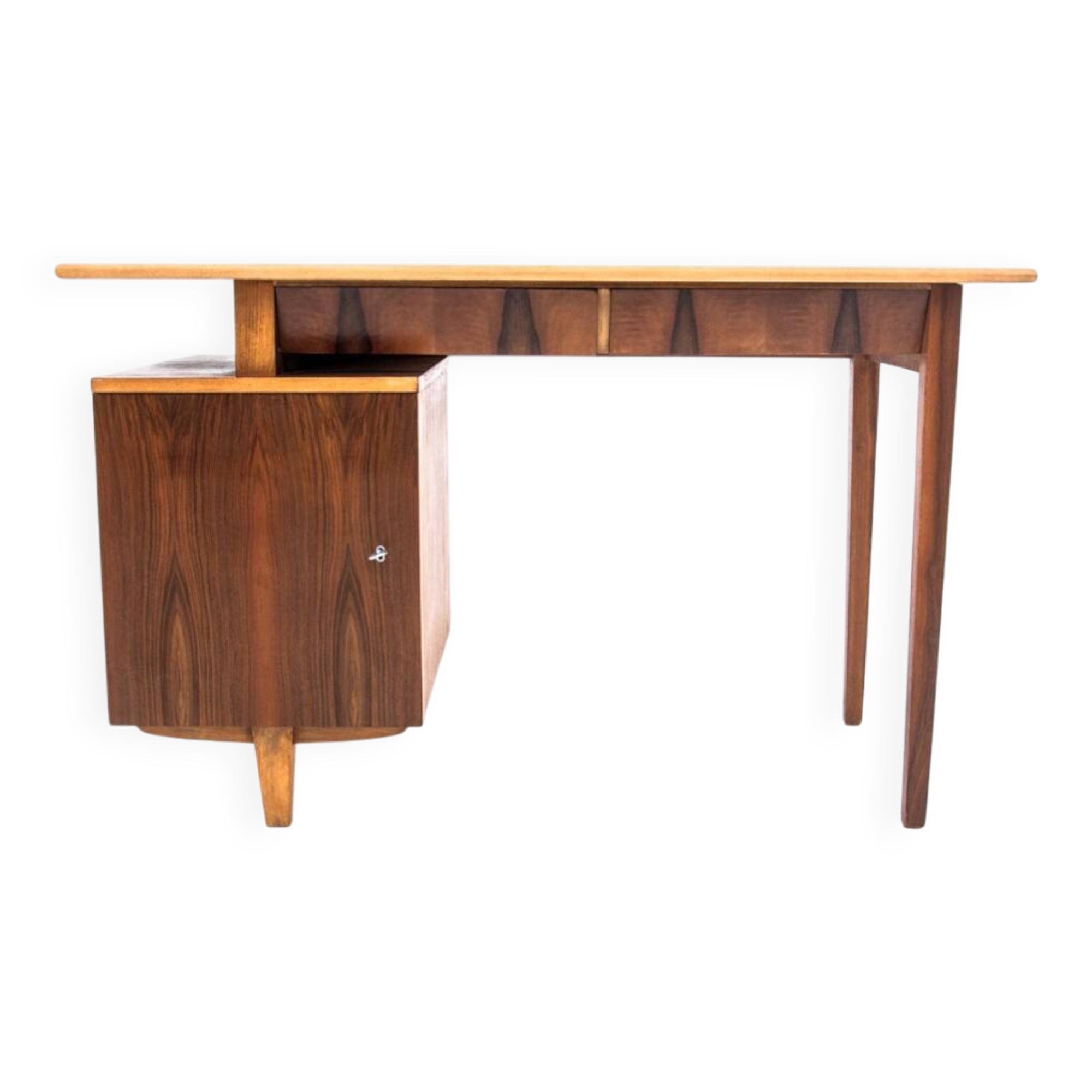 Vintage desk, designed by M. Puchała, Poland, 1960s.