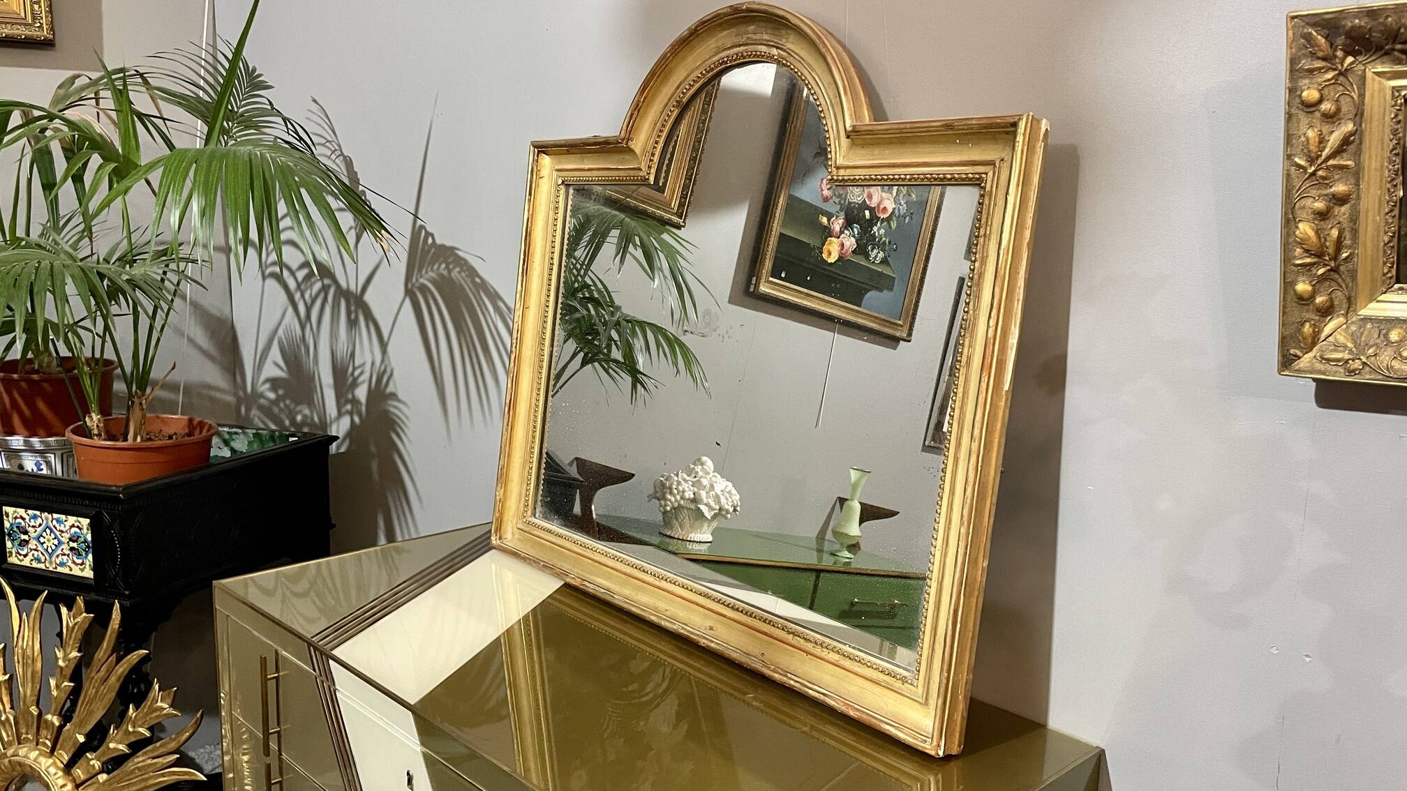 Neoclassical mirror, late 19th century