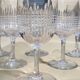 6 verres à eau en cristal Baccarat modèle Nancy