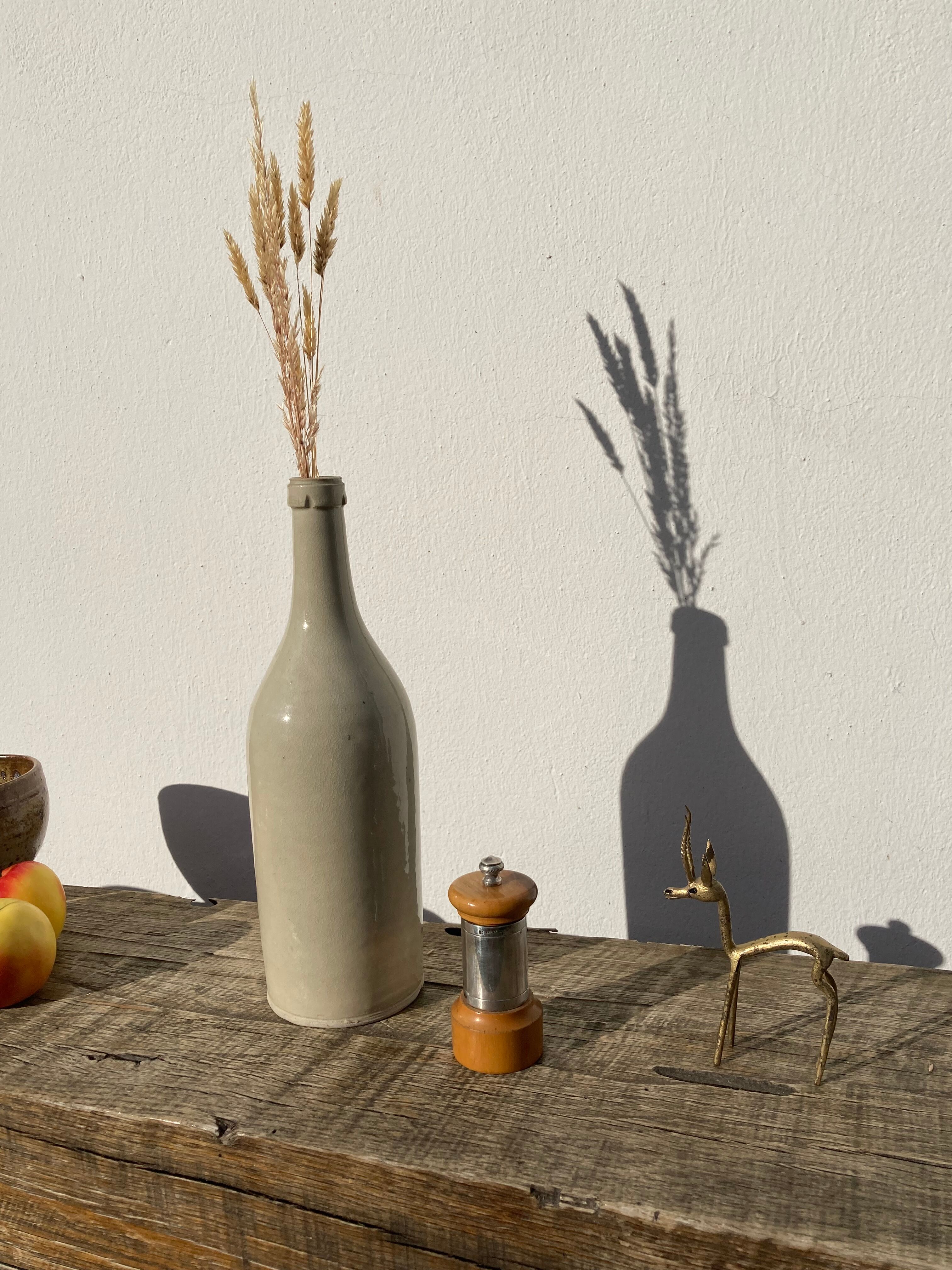 Peugeot pepper tree for Christofle in silver metal and vintage wood