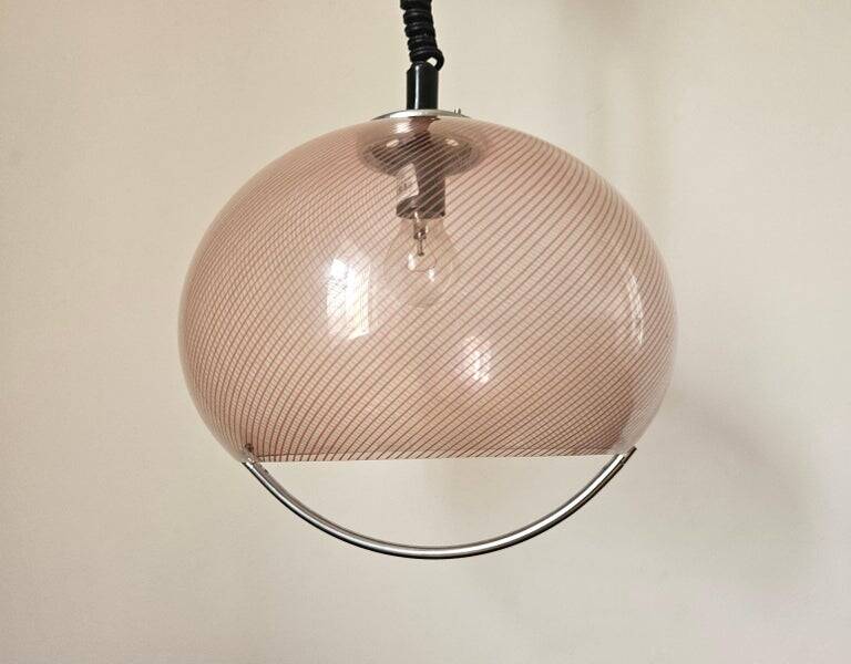 Midcentury Pendant Meblo, designed by Harvey Guzzini, Italy, 1970s