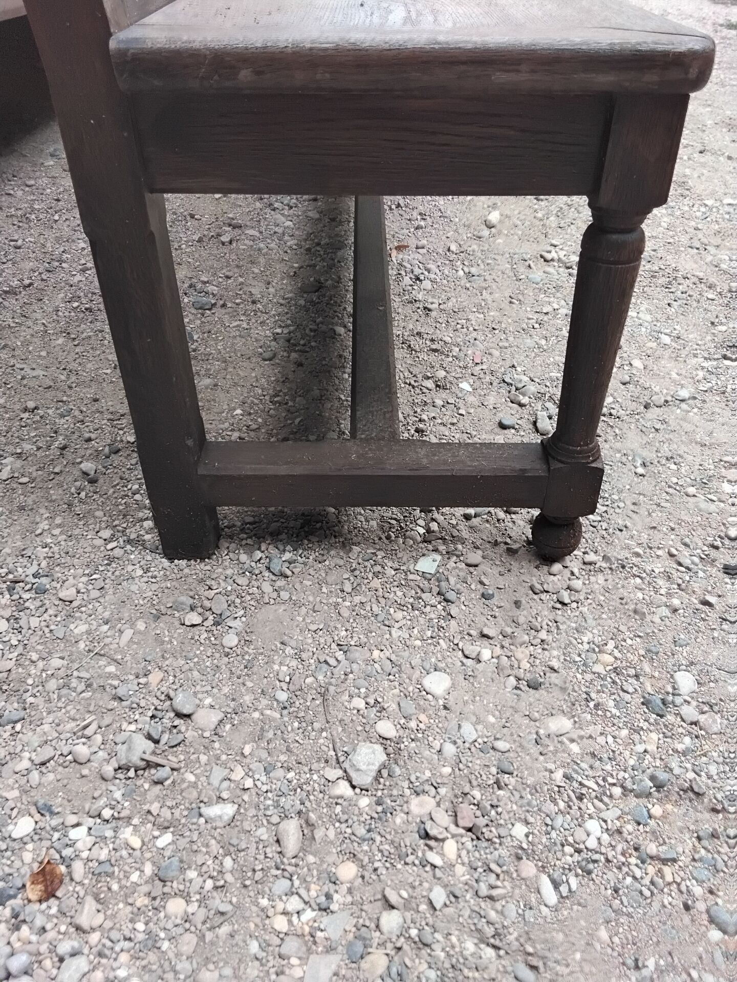 Banc ancien en chêne