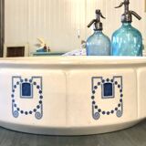 Large Art Deco bowl, U&C Sarreguemines
