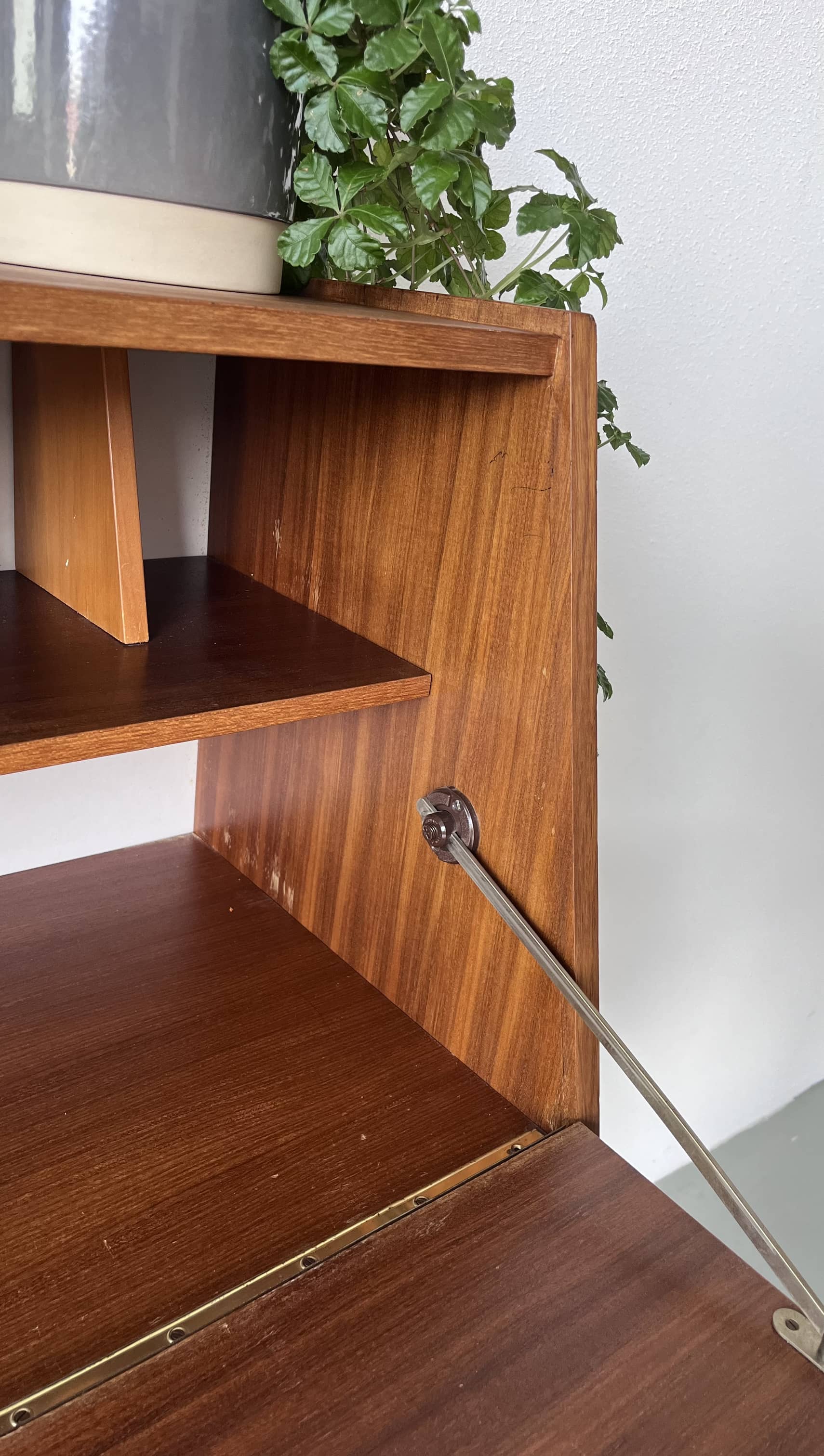 Teak writing desk from the 60