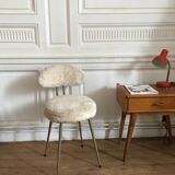 Vintage moumoute chair