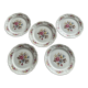 5 dessert plates Orchies Moulin des Loups