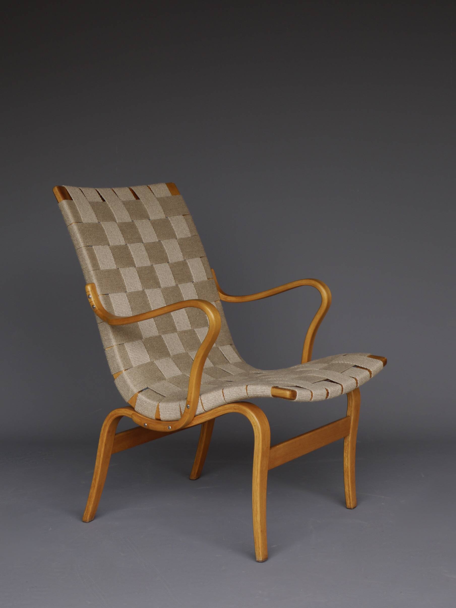 Eva Chair by Bruno Mathsson for Karl Mathsson. 1969