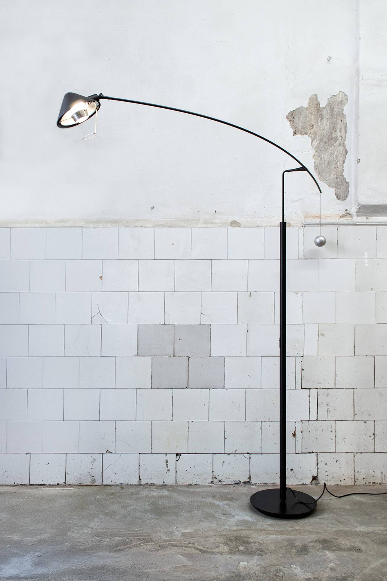 'Nestore Lettura' floor Lamp by Carlo Forcolini for Artemide, 1988