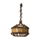 Vintage rattan suspension