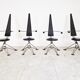 Unique high back dining chairs, 1970s