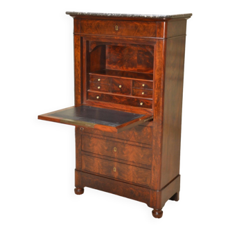 Mahogany secretary from the restoration period