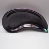 Vintage earthenware bowl in the shape of an eggplant