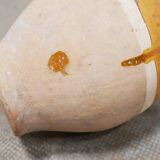 Old gargoulette pot in glazed terracotta